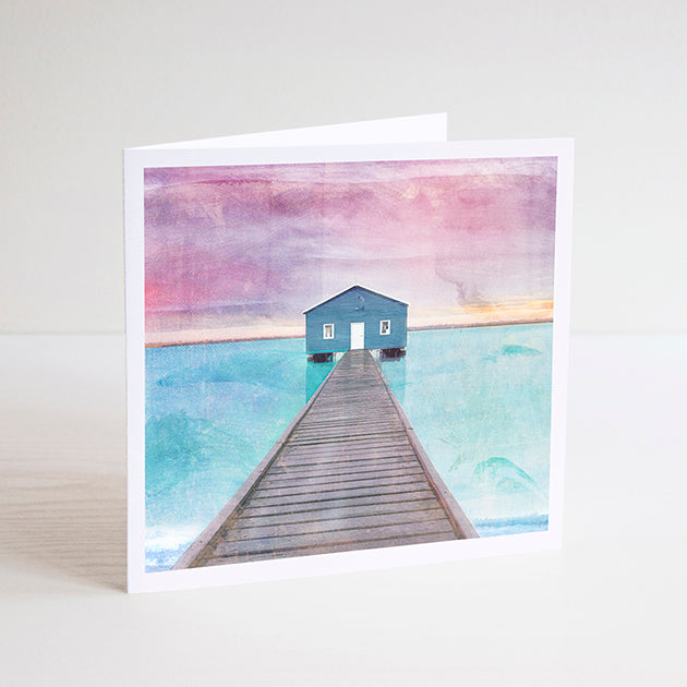 Crawley Boat House Mini Card