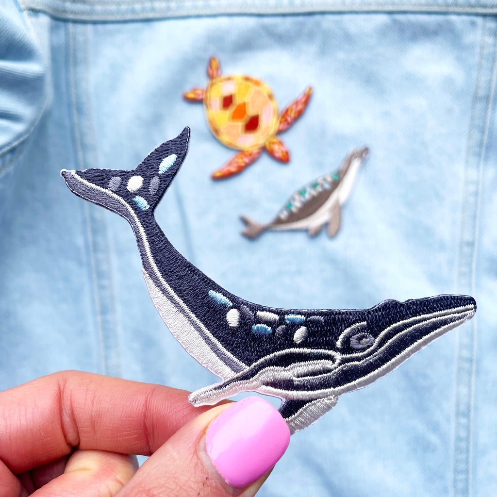 Iron On Patch - Humpback Whale