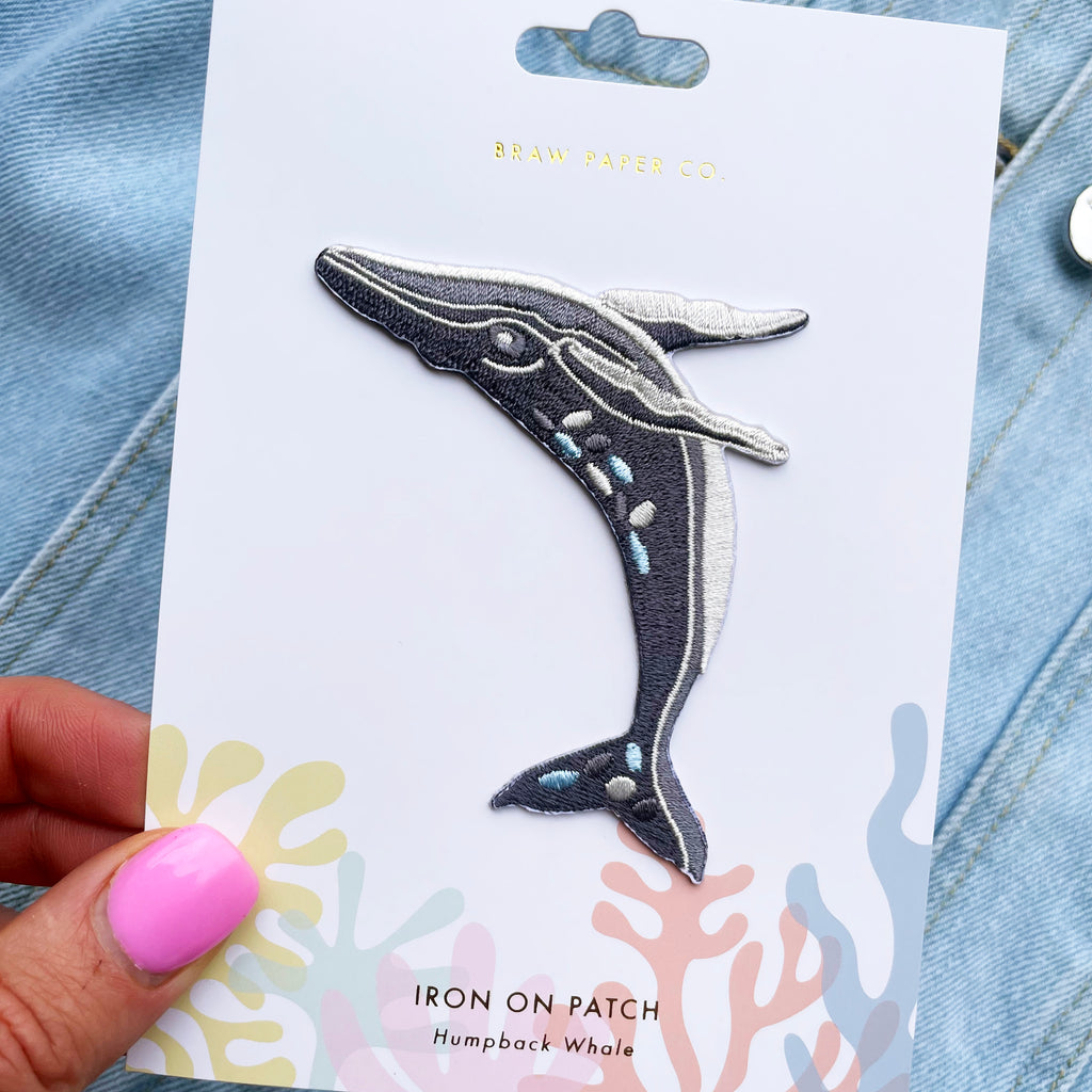 Iron On Patch - Humpback Whale