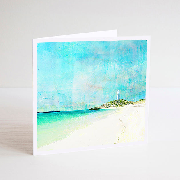 Pinky Beach, Rottnest Island Mini Card