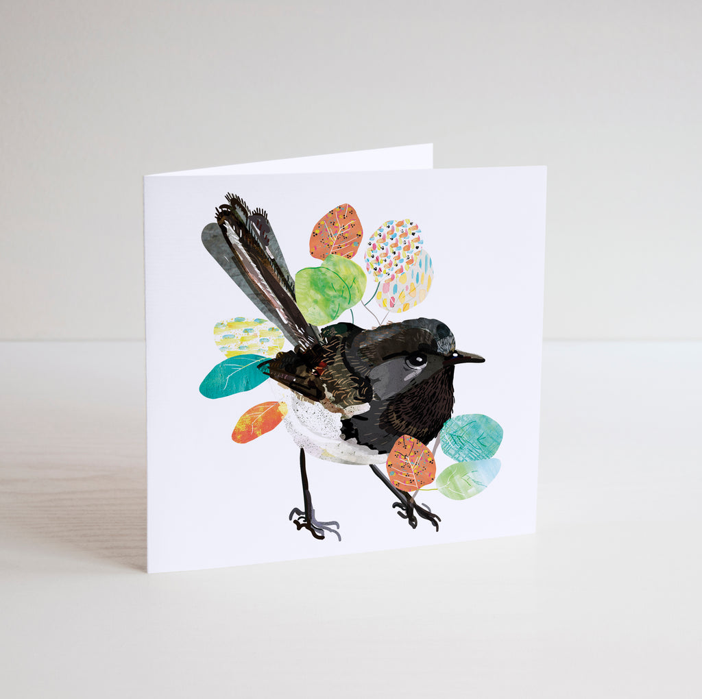 Willie Wagtail Mini Card